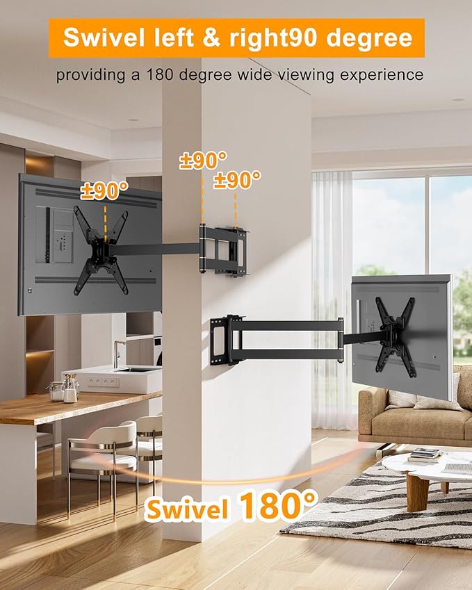 48'' Extension Extra Long Arm TV Wall Mount - Image 5