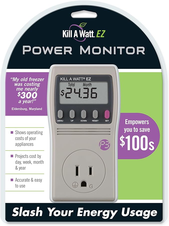 P3 International P4460 Kill A Watt EZ Electricity Usage Monitor - Image 4