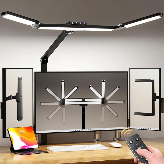 Airlonv LED Desk Lamp with Clamp, Architect Desk Lamp by Airlonv