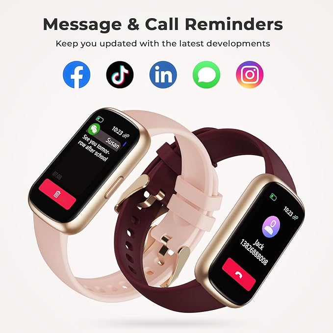 TIFOZEN Fitness Tracker for Women Men, Smart Watch Band - Image 4