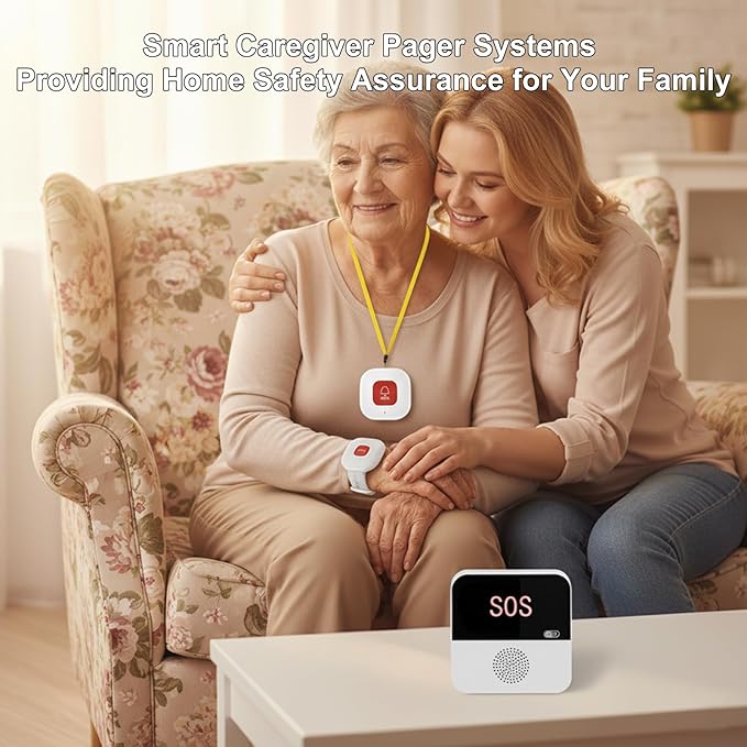 PerfeSafe Wireless Caregiver Pager Life Alert System - Image 5