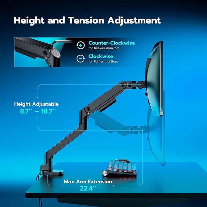 ARES WING Ultrawide Monitor Arm - Image 6