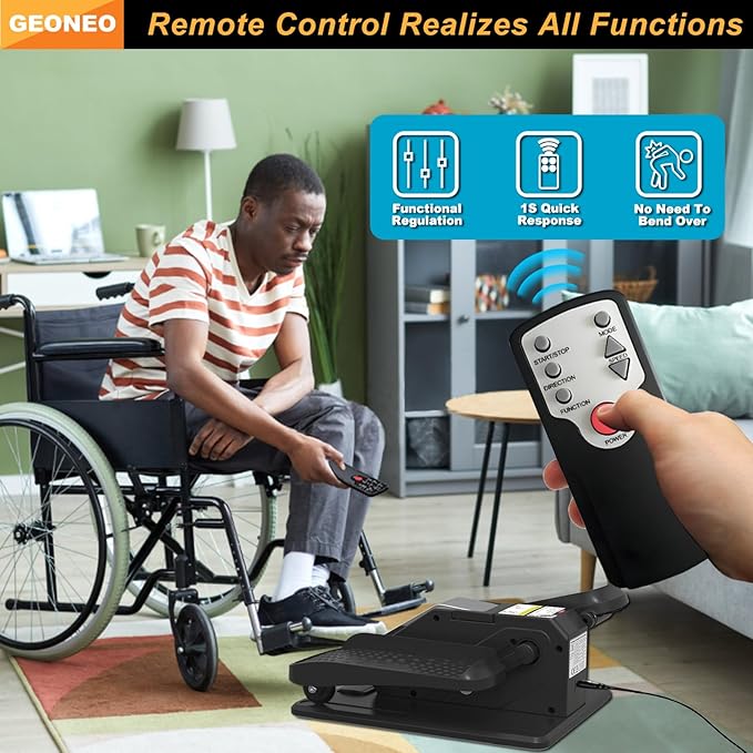 Under Desk Elliptical Machine, Electric Elliptical Exerciser - Image 5