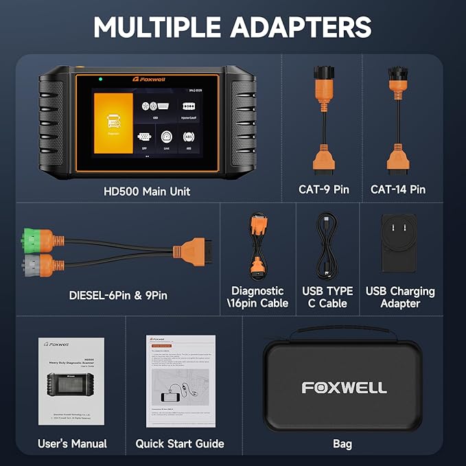 FOXWELL Heavy Duty Truck Scanner - Image 8