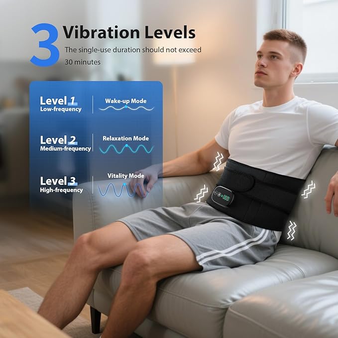 Lower Back Massager with Heat, Heating Pad - Image 2