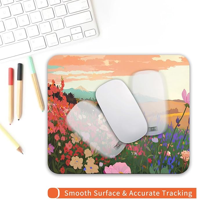 Armanza Square Mouse Pad Natural Scenery, Personalized Premium-Textured Custom - Image 4