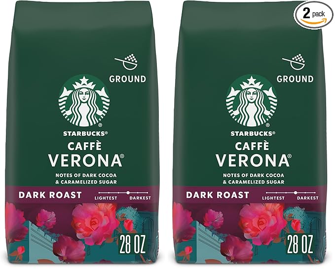 Starbucks Ground Coffee, Dark Roast Coffee, Caffè Verona, 100% Arabica by StarbucksCoffee