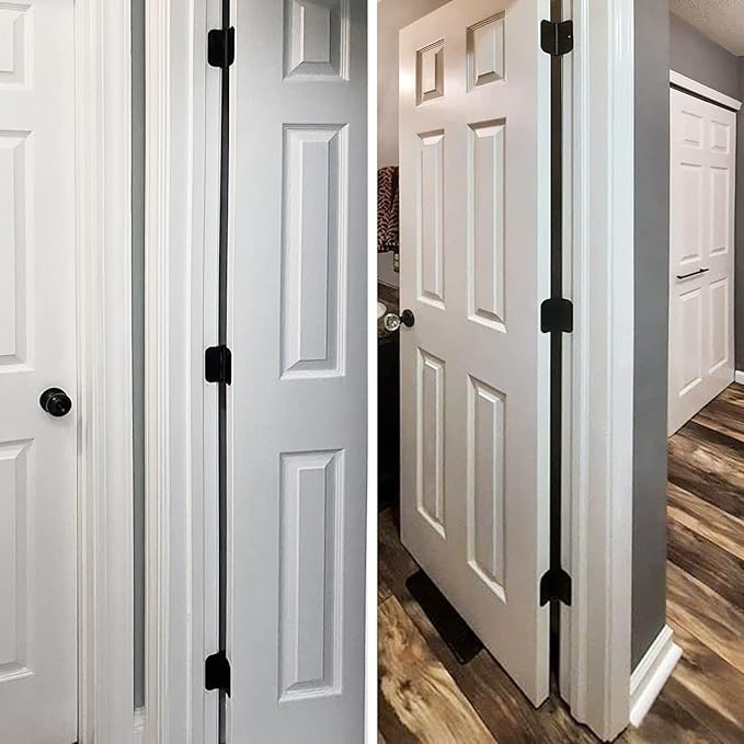 48 Pack Rounded Matte Black Door Hinges 3.5 Inch 5/8" Radius - Image 8