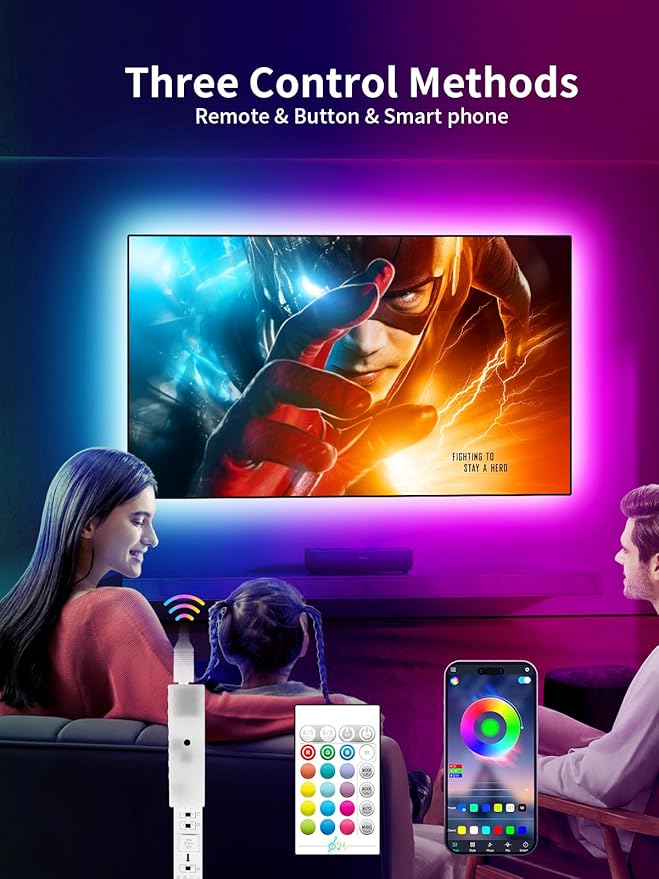 KANTUTOE TV LED Backlight, 9.84ft LED Lights - Image 2