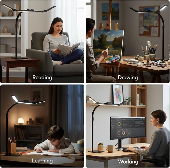 Galnolt LED Desk Lamp for Home Office - Image 7