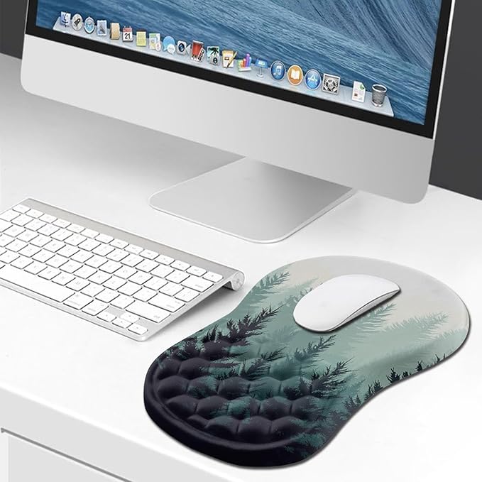 Hokafenle Ergonomic Mouse Pad Wrist Support, Wrist Rest Mousepad - Image 6