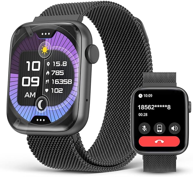 Smart Watches for Men Blood Pressure, DA GPT AI Waterproof Smartwatch, 1.9" by EarlySincere