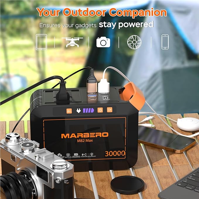 MARBERO Solar Generator 111Wh Portable Power Station - Image 2