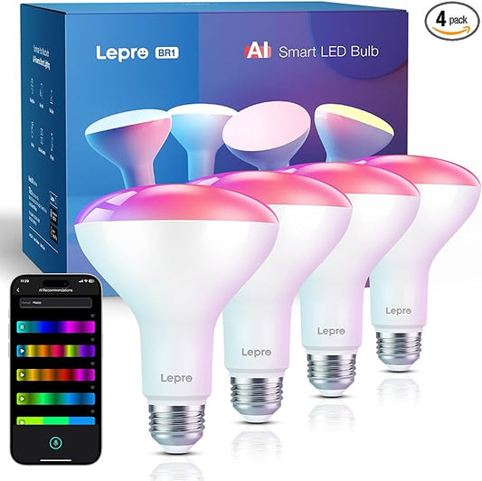 Lepro BR1 AI LED Smart Bulbs by Lepro