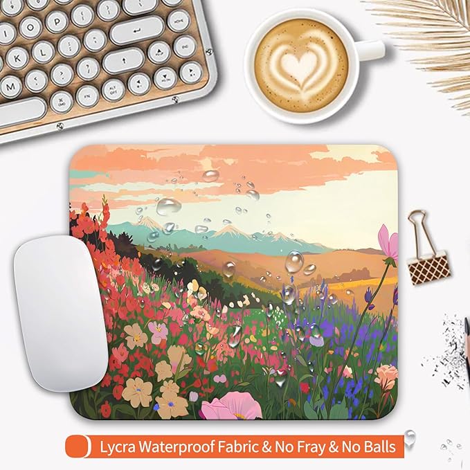 Armanza Square Mouse Pad Natural Scenery, Personalized Premium-Textured Custom - Image 3