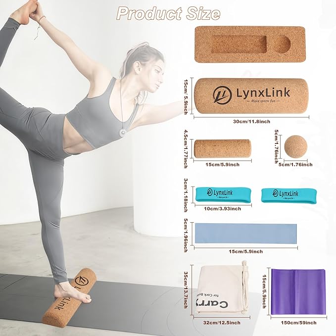 Cork Balancing Board Foot Restoration and Balance Kit - Image 2