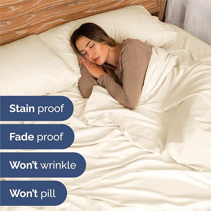 Split King Size 5 Piece Sheet Set - Image 5