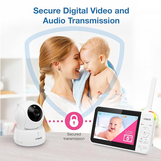VTech VM924-2 Remote Pan-Tilt-Zoom Baby Monitor - Image 5