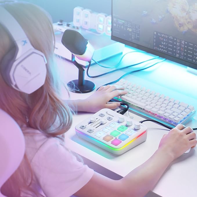 MAONO Gaming Audio Mixer, Audio Interface - Image 9