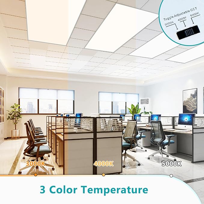 VocgoUU 12 Pack 2x4 LED Flat Panel Lights - Image 3