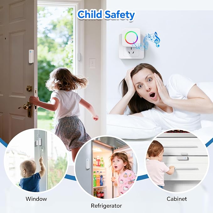 Door Chime, Satisure Door Sensor Chime When Door Opens, Doorbell Chime - Image 5