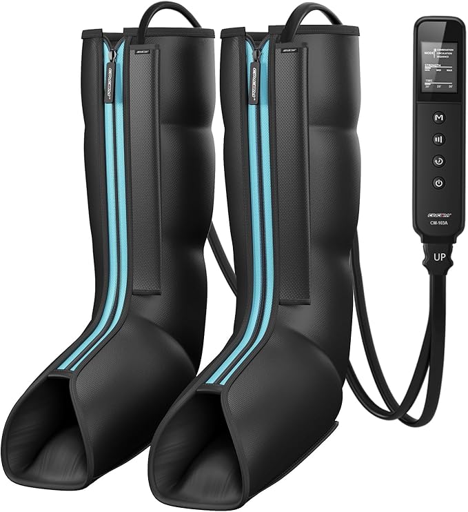CINCOM Leg Massager for Circulation and Pain Relief, Air Compression Massager by CINCOM