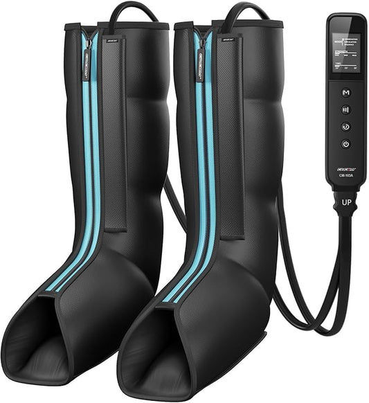 CINCOM Leg Massager for Circulation and Pain Relief, Air Compression Massager by CINCOM