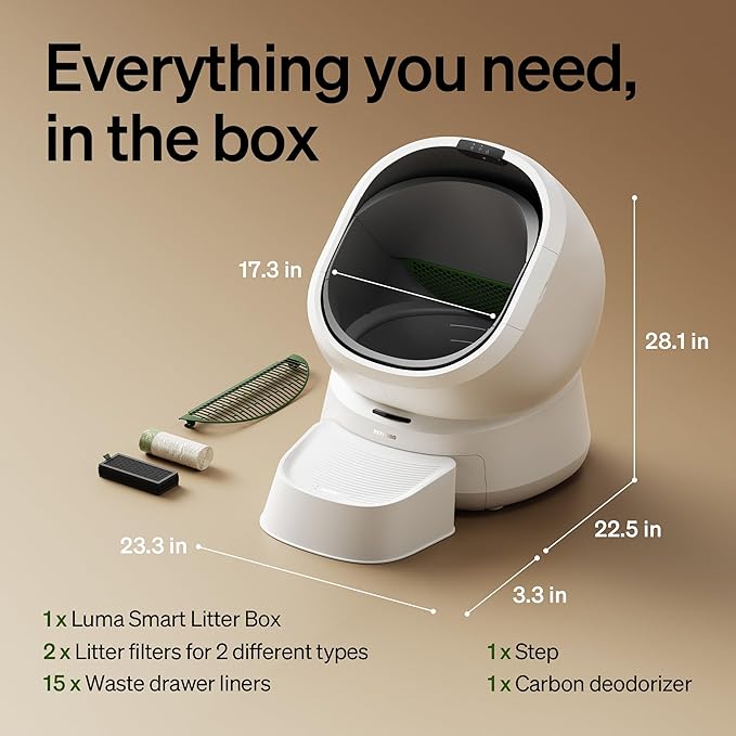 Bundle of PETLIBRO Upgrade Luma Automatic Cat Litter Box + Cordless Cat Water - Image 8
