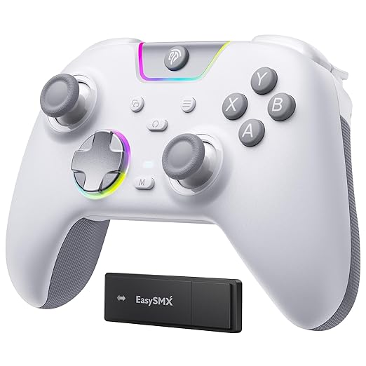 EasySMX X05Pro Wireless PC Controller – Soft-Click Low-Noise Buttons, by EasySMX