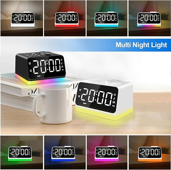 JALL Digital Alarm Clock with FM Radio - Image 4