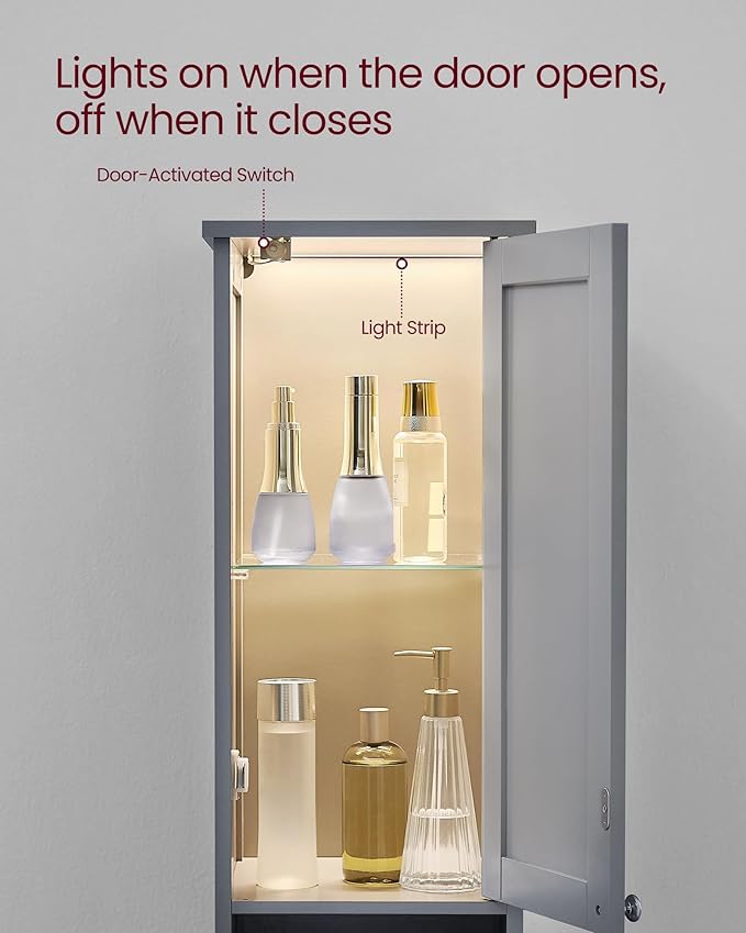 VASAGLE Tall Storage Cabinet - Image 4