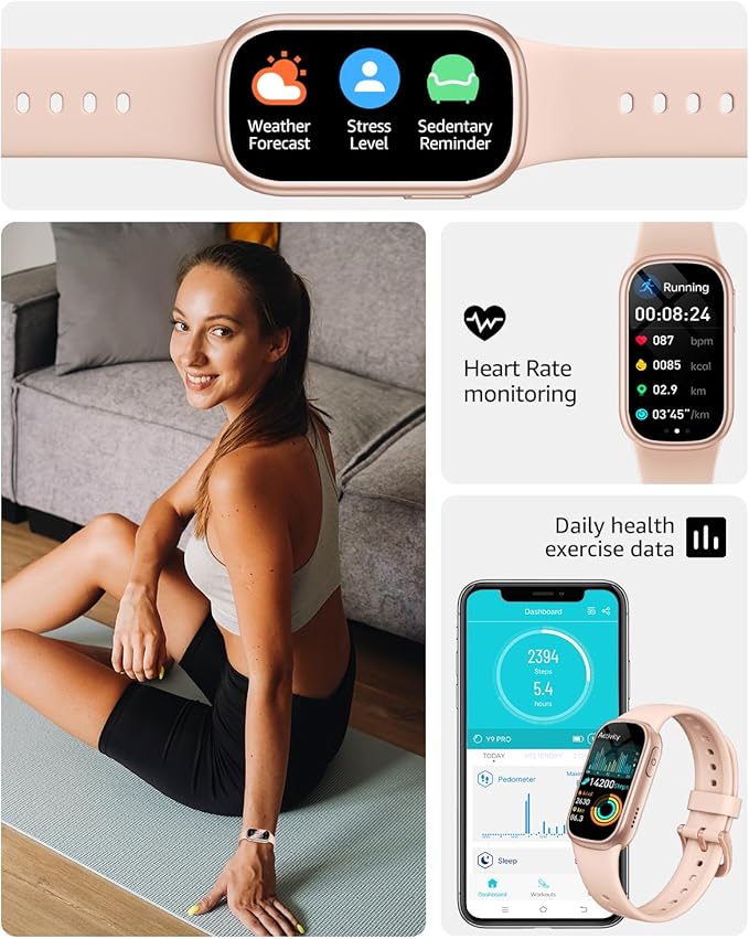 Asmoda Fitness Tracker, Smart Watch - Image 5