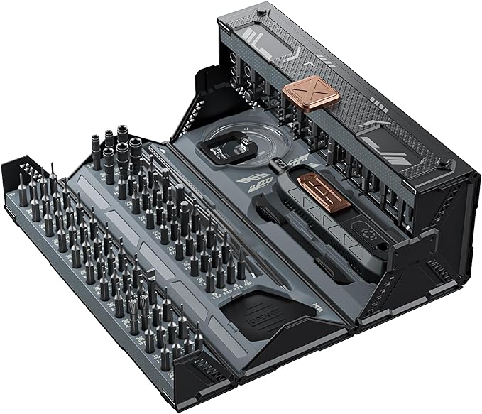 JAKEMY 180 in 1 Precision Screwdriver Set, Computer Screwdriver Kit, by JAKEMY