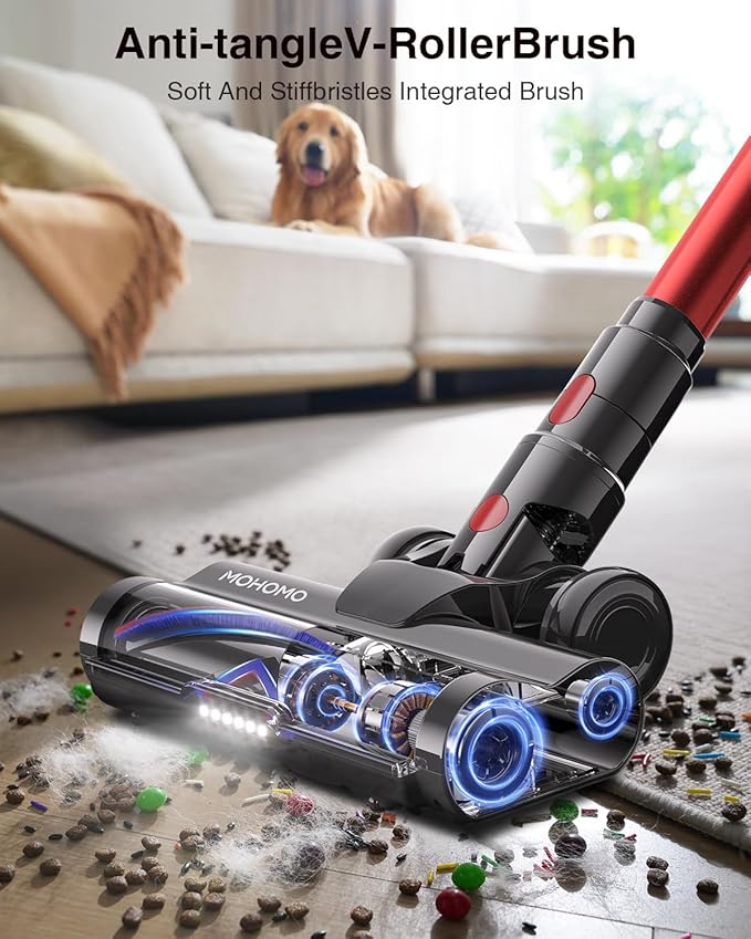 Cordless Vacuum Cleaner, 650W 55KPa 70Mins Vacuum Cleaners - Image 6