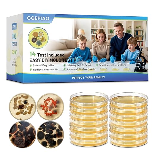 Mold Test Kit for Home, 14 Simple Detection Tests, Test HVAC System, Home by Unknown