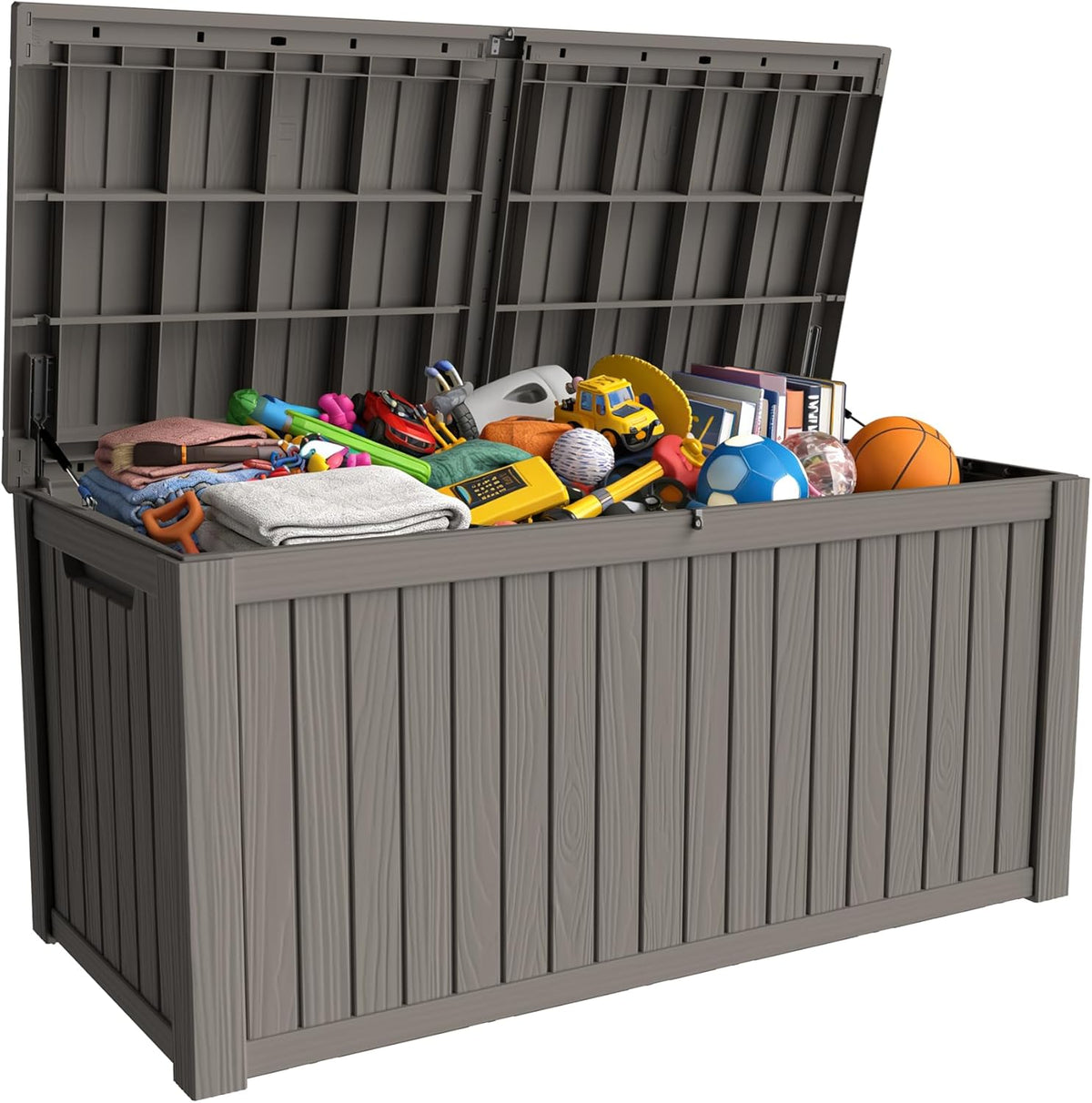 200 gallon outdoor storage box resin deck box, main product view
