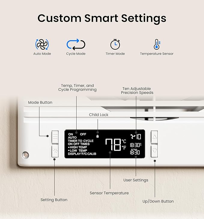 KOVIET 8" Room to Room Ventilation Fan - Image 6