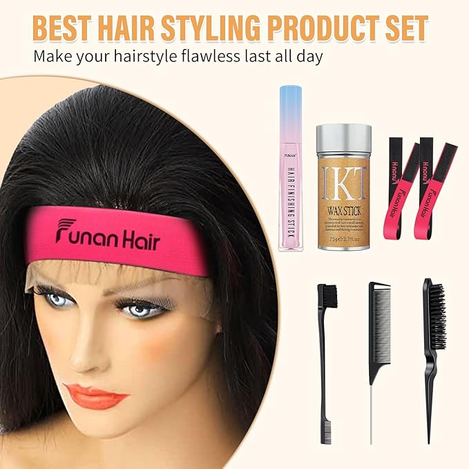 PasaRose 7Pcs Hair Wax Set for Non-Greasy Styling - Image 7