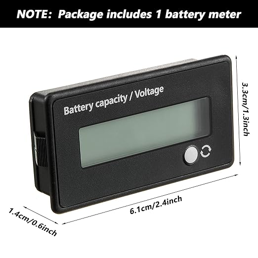 Frienda Dc 12v 24v 36v 48v 72v Battery Meter - Image 2