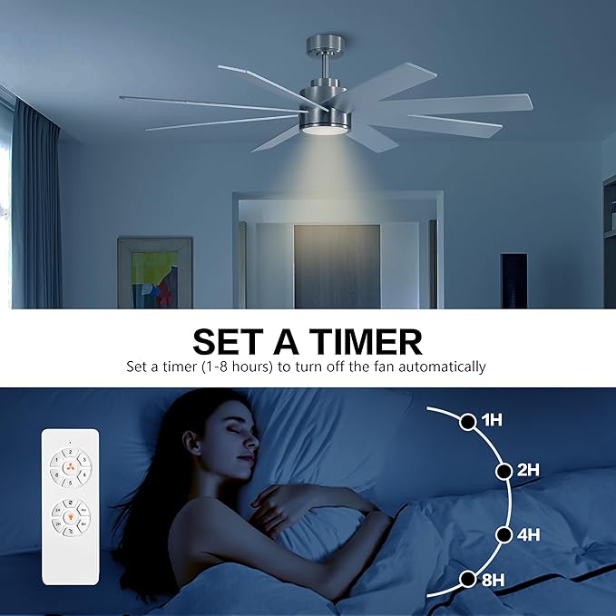 WINGBO 72" Large DC Ceiling Fans - Image 8