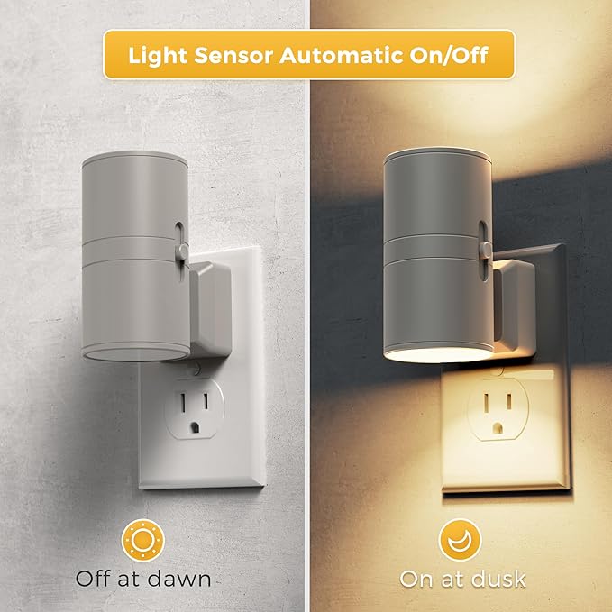 L LOHAS LED Night Light Plug in, Night Lights Plug into Wall, Dusk to Dawn - Image 3