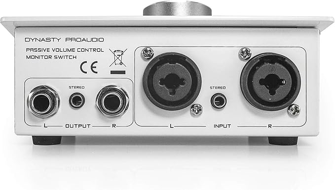 DYNASTY PROAUDIO PMC-1 Premium Passive Stereo Monitor Volume Controller - Image 5