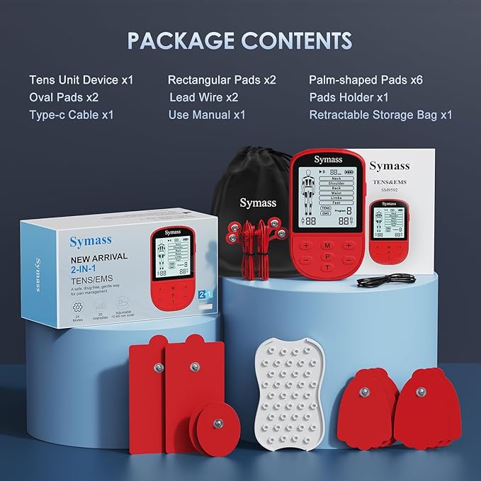 TENS Unit Muscle Stimulator, Transcutaneous Electronic Nerve Stimulator - Image 9