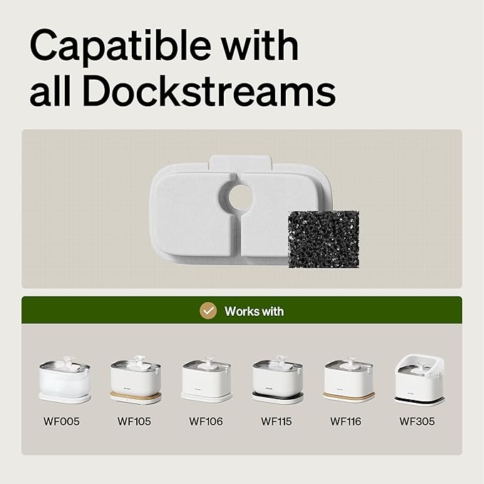 PETLIBRO Replacement Filters for Dockstream Cat Water Fountain - Image 2