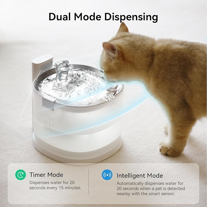 Cheerble Pumpless Pet Fountain Elfin E1+ - Image 6