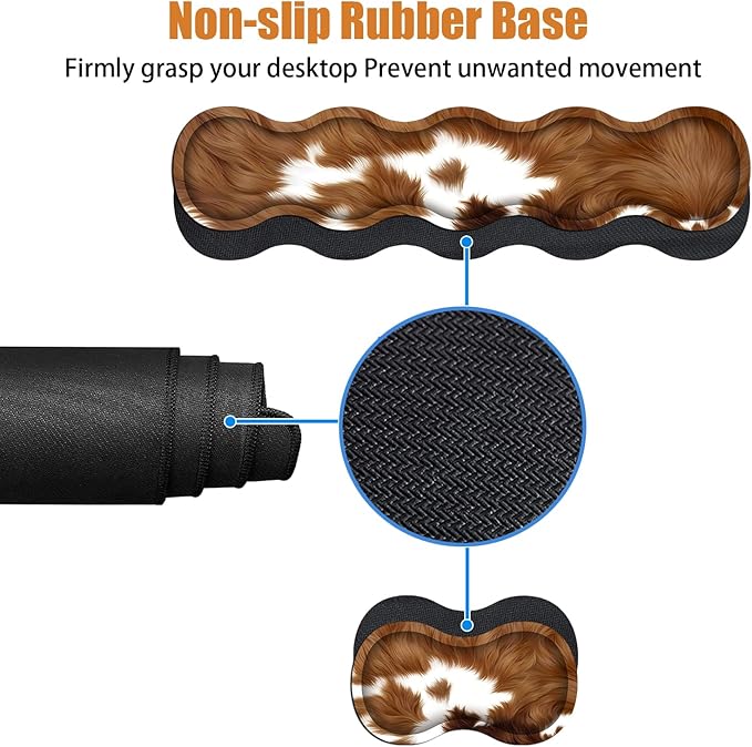 4 in 1 Ergonomic Keyboard Wrist Rest & Mouse Pad Wrist Rest Set, Large XXL - Image 4