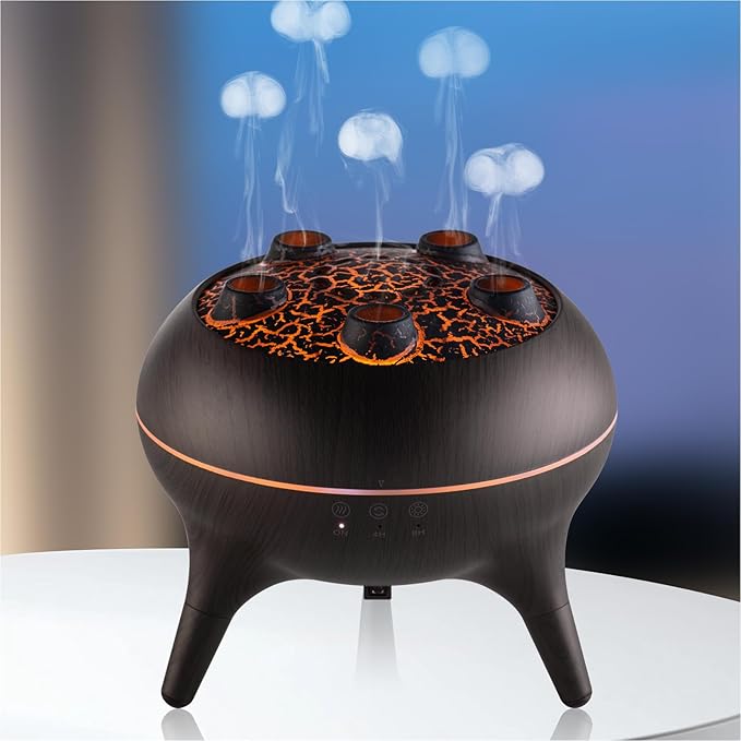Essential Oil Diffuser 250ML, Jellyfish Diffuser Air Humidifiers Sound Pickup by HOME