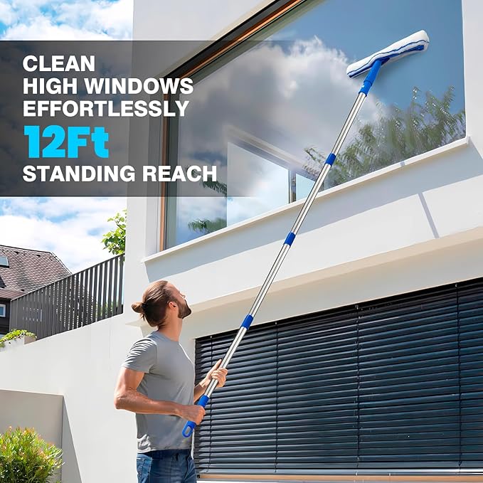 ARTIPOLY Squeegee for Window Cleaning, Window Cleaning Kit for Shower Glass - Image 2