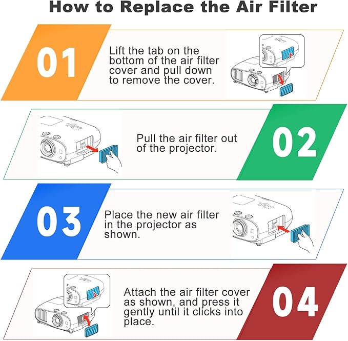 Litance Projector Air Filter ELPAF39 V13H134A39 - Image 6
