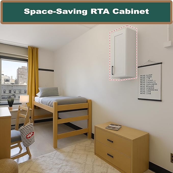 Wall Cabinet, Kitchen Wall Cabinet, Medicine Cabinet, 2 Adjustbale Shelves - Image 9